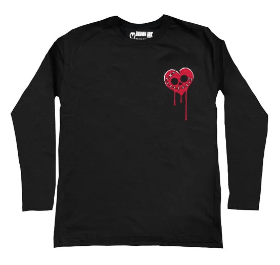 Men's Linen Blend Casual Shirts with Roll - Up Sleeves for a Summer Beach LookBleeding Heart Logo Men Long Sleeve Tshirt Men's Linen Blend Casual Shirts with Roll - Up Sleeves for a Summer Beach LookBleeding Heart Logo Men Long Sleeve Tshirt