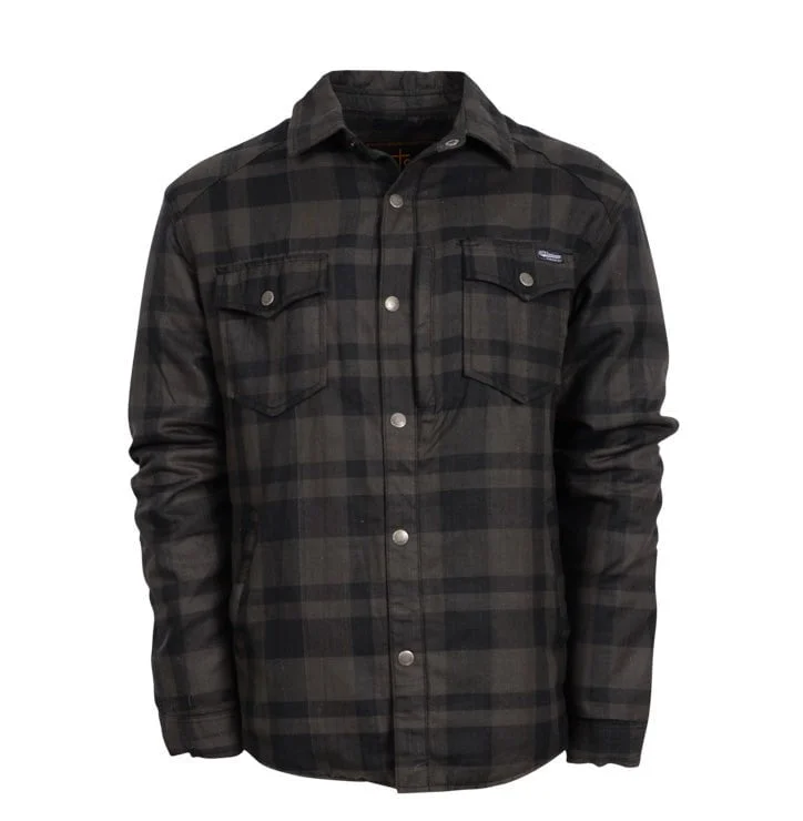 Men's Organic Cotton Casual Shirts with a Soft Handfeel for Everyday ComfortSTS Ranchwear Mens Trapper Gray/Navy Plaid 100% Polyester L/S Shirt Men's Organic Cotton Casual Shirts with a Soft Handfeel for Everyday ComfortSTS Ranchwear Mens Trapper Gray/Navy Plaid 100% Polyester L/S Shirt