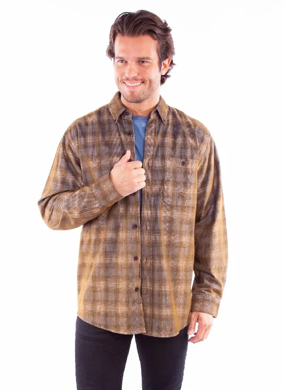 Men's Button - Down Oxford Casual Shirts in Crisp White for a Classic and Versatile StyleScully Mens Sherpa Lined Jacket Blue/Brown 100% Cotton L/S Shirt Men's Button - Down Oxford Casual Shirts in Crisp White for a Classic and Versatile StyleScully Mens Sherpa Lined Jacket Blue/Brown 100% Cotton L/S Shirt