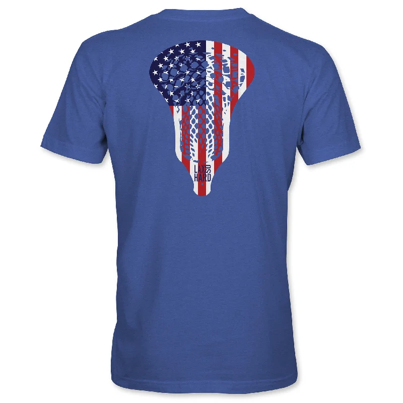 Men's Sustainable Recycled Material Casual Shirts for Eco - Conscious ConsumersBoys American Lacrosse T-Shirt Men's Sustainable Recycled Material Casual Shirts for Eco - Conscious ConsumersBoys American Lacrosse T-Shirt
