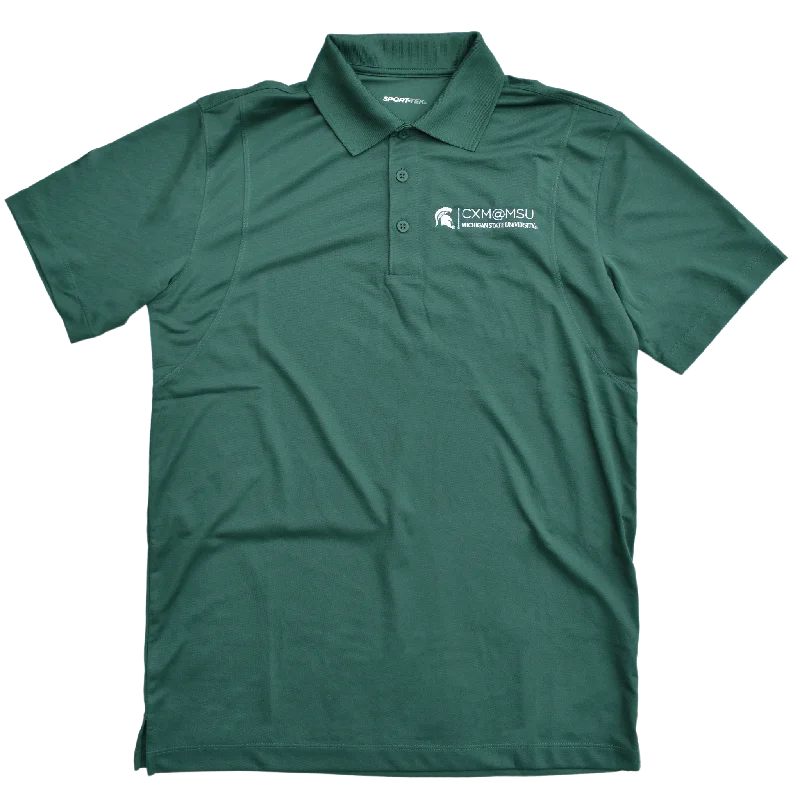 Men's Button - Down Oxford Casual Shirts in Crisp White for a Classic and Versatile StyleCXM@MSU Polo Men's Button - Down Oxford Casual Shirts in Crisp White for a Classic and Versatile StyleCXM@MSU Polo