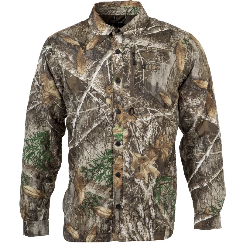 Plus Size Men's Plaid Flannel Casual Shirts in Earth Tones for a Cozy Fall OutfitRocky Mens Rugged Jacket Realtree Edge Polyester L/S Shirt Plus Size Men's Plaid Flannel Casual Shirts in Earth Tones for a Cozy Fall OutfitRocky Mens Rugged Jacket Realtree Edge Polyester L/S Shirt
