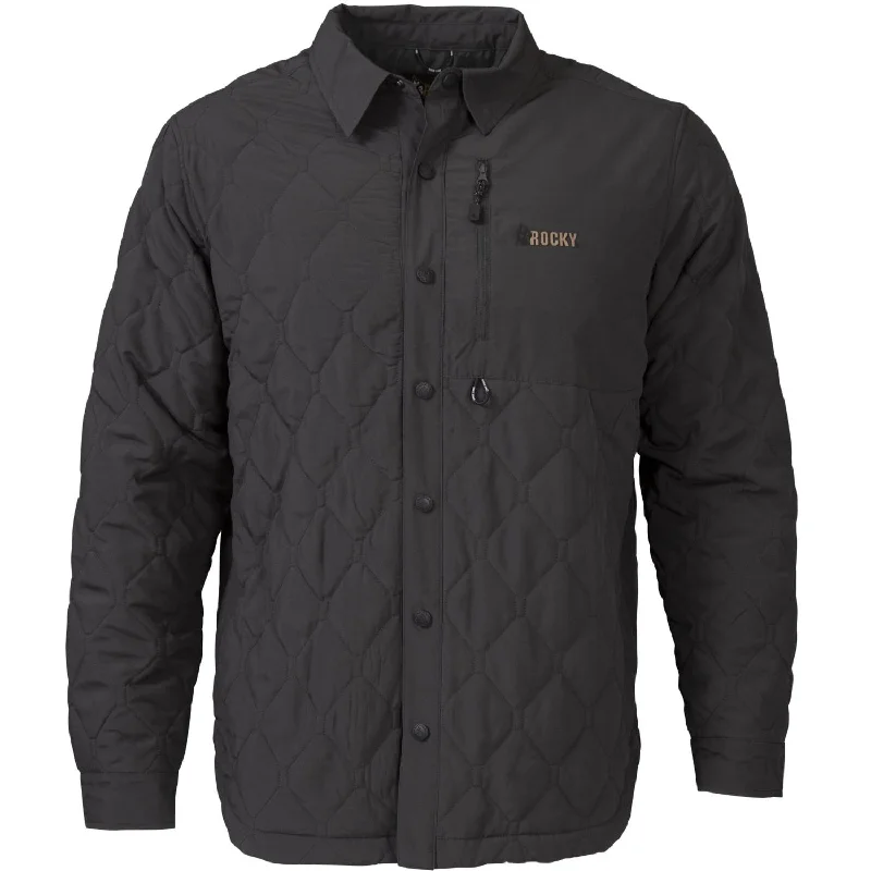 Men's Button - Down Oxford Casual Shirts in Crisp White for a Classic and Versatile StyleRocky Mens Rugged Jacket Black Polyester L/S Shirt Men's Button - Down Oxford Casual Shirts in Crisp White for a Classic and Versatile StyleRocky Mens Rugged Jacket Black Polyester L/S Shirt