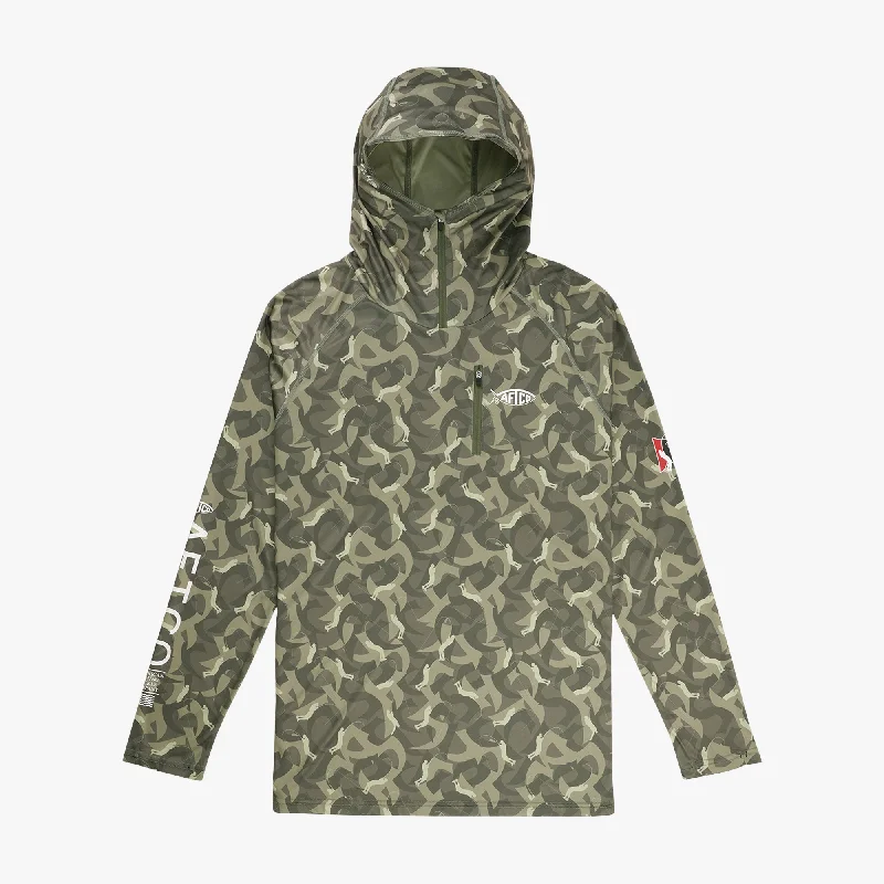 Men's Retro - Style Hawaiian Print Casual Shirts in Bold Patterns for a Tropical VacationJason Christie Camo LS Performance Shirt Men's Retro - Style Hawaiian Print Casual Shirts in Bold Patterns for a Tropical VacationJason Christie Camo LS Performance Shirt