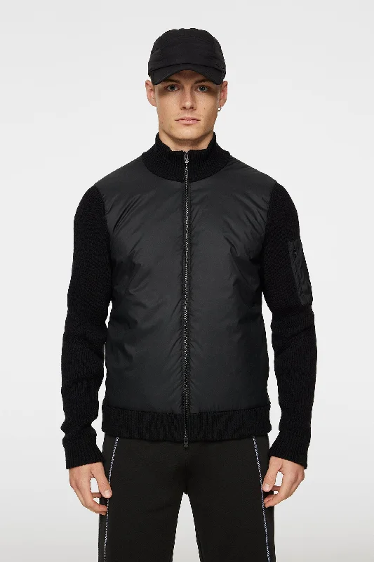 Men's Sustainable Recycled Material Casual Shirts for Eco - Conscious ConsumersBeck Knitted Hybrid Jacket Men's Sustainable Recycled Material Casual Shirts for Eco - Conscious ConsumersBeck Knitted Hybrid Jacket