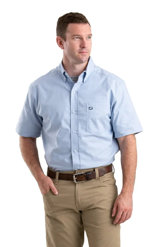 Men's Thermal - Lined Casual Shirts in Black for Added Warmth in Cold WeatherBerne Mens Marled Blue Heron Cotton Blend Foreman Flex Button Down Shirt S/S Men's Thermal - Lined Casual Shirts in Black for Added Warmth in Cold WeatherBerne Mens Marled Blue Heron Cotton Blend Foreman Flex Button Down Shirt S/S