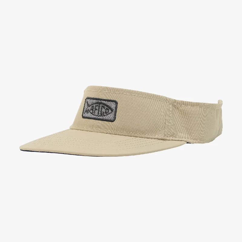 Men's Embroidered Detail Casual Shirts in Beige for a Touch of EleganceOriginal Fishing Visor Men's Embroidered Detail Casual Shirts in Beige for a Touch of EleganceOriginal Fishing Visor