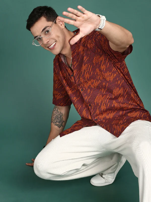 Men's Graphic - Printed Casual Shirts with Pop - Culture References for a Fun and Stylish LookMen Floral Multi Slim Fit Shirt Men's Graphic - Printed Casual Shirts with Pop - Culture References for a Fun and Stylish LookMen Floral Multi Slim Fit Shirt