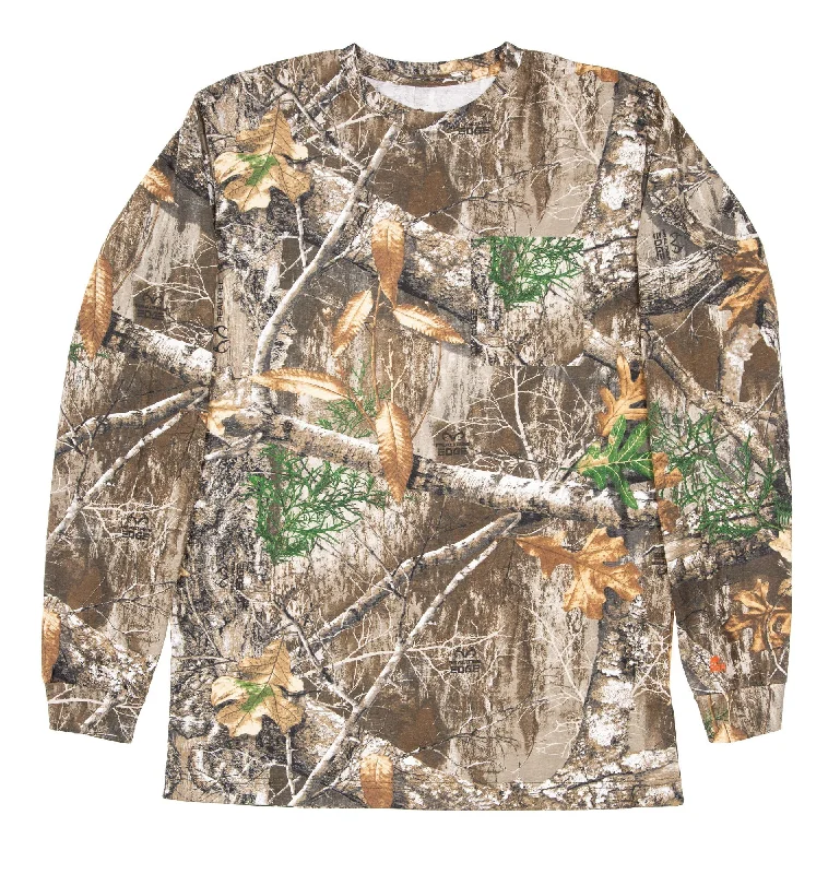 Men's Slim - Fit Printed Floral Casual Shirts in Pastel Colors for a Spring - Inspired VibeBerne Mens Realtree Edge Cotton Blend Lightweight Performance Tee L/S L TALL Men's Slim - Fit Printed Floral Casual Shirts in Pastel Colors for a Spring - Inspired VibeBerne Mens Realtree Edge Cotton Blend Lightweight Performance Tee L/S L TALL