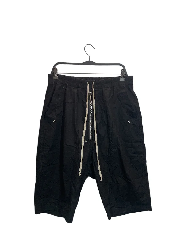 Men's moisture - wicking performance shorts for sweaty outdoor activitiesRick Owens/Shorts/40/Cotton/BLK/RU01B1349-P Men's moisture - wicking performance shorts for sweaty outdoor activitiesRick Owens/Shorts/40/Cotton/BLK/RU01B1349-P