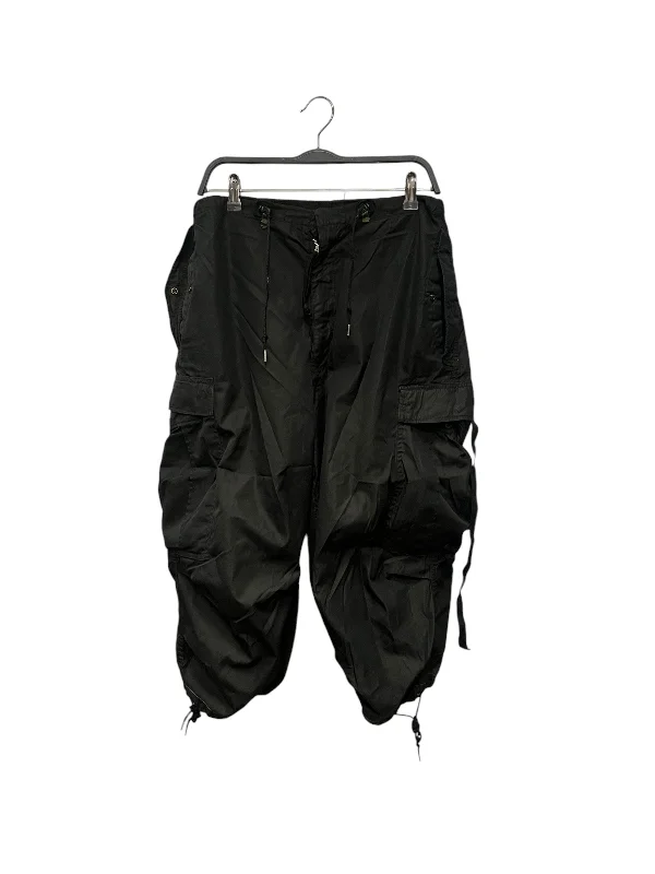 Men's adjustable - length convertible shorts for versatile useRebuild by Needles/Shorts/S/Nylon/BLK/ Men's adjustable - length convertible shorts for versatile useRebuild by Needles/Shorts/S/Nylon/BLK/