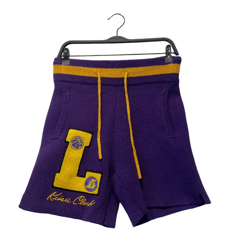 Men's moisture - wicking performance shorts for sweaty outdoor activitiesKEISER CLARK/NBA/Shorts/S/Cotton/PPL/LAKERS Men's moisture - wicking performance shorts for sweaty outdoor activitiesKEISER CLARK/NBA/Shorts/S/Cotton/PPL/LAKERS