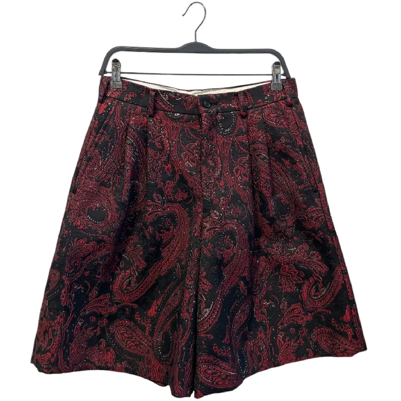 Men's flat - front chino shorts for semi - formal summer eventsCOMME des GARCONS HOMME PLUS/Shorts/XS/RED/All Over Print/ Men's flat - front chino shorts for semi - formal summer eventsCOMME des GARCONS HOMME PLUS/Shorts/XS/RED/All Over Print/