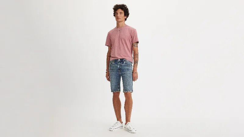 Men's distressed cotton shorts for a bohemian - inspired styleLevi's® Men's 412 Slim Shorts Men's distressed cotton shorts for a bohemian - inspired styleLevi's® Men's 412 Slim Shorts