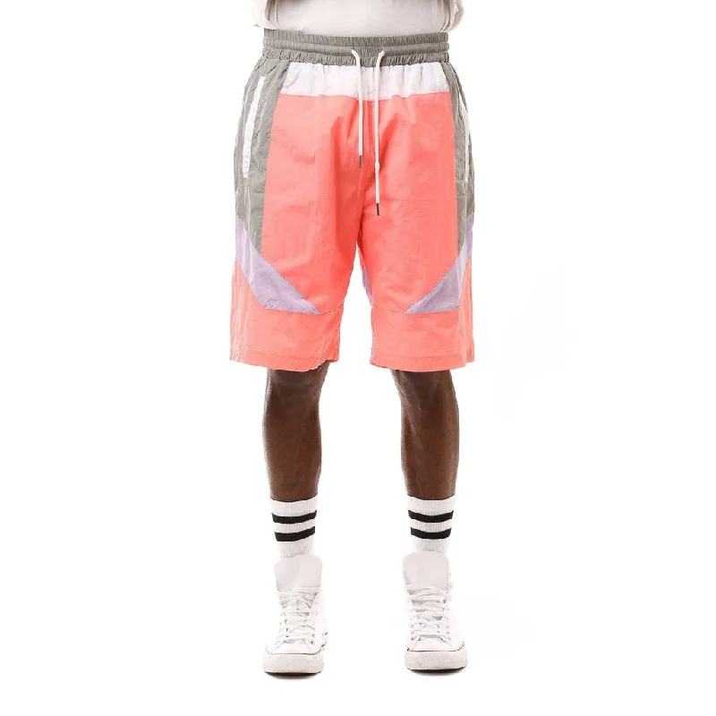 Men's pastel - colored cotton shorts for a spring - friendly outfitWindbreaker Shorts - Fuchsia Men's pastel - colored cotton shorts for a spring - friendly outfitWindbreaker Shorts - Fuchsia