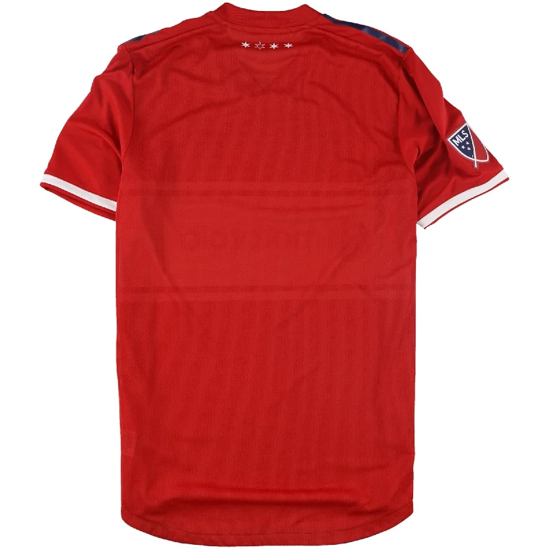 Men's Moisture - Wicking Performance Fabric Casual Shirts for Outdoor ActivitiesAdidas Mens Chicago Fire 2018 Jersey Men's Moisture - Wicking Performance Fabric Casual Shirts for Outdoor ActivitiesAdidas Mens Chicago Fire 2018 Jersey