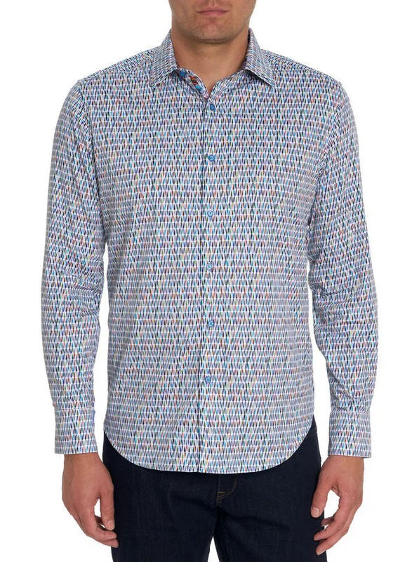 Men's Retro - Style Hawaiian Print Casual Shirts in Bold Patterns for a Tropical VacationBOO-YAH LONG SLEEVE BUTTON DOWN SHIRT Men's Retro - Style Hawaiian Print Casual Shirts in Bold Patterns for a Tropical VacationBOO-YAH LONG SLEEVE BUTTON DOWN SHIRT