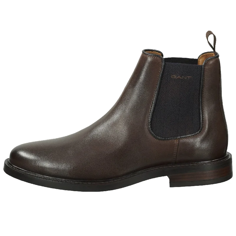 Men's Organic Cotton Casual Shirts with a Soft Handfeel for Everyday ComfortGANT St Akron Chelsea Boot Men's Organic Cotton Casual Shirts with a Soft Handfeel for Everyday ComfortGANT St Akron Chelsea Boot