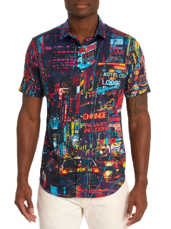 Men's Tailored Fit Checkered Casual Shirts in Multicolor for a Smart - Casual EnsembleHUSTLE N BUSTLE SHORT SLEEVE BUTTON DOWN SHIRT Men's Tailored Fit Checkered Casual Shirts in Multicolor for a Smart - Casual EnsembleHUSTLE N BUSTLE SHORT SLEEVE BUTTON DOWN SHIRT