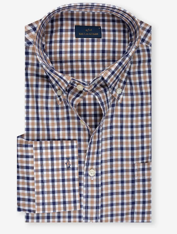 Men's Wrinkle - Resistant Polyester Blend Casual Shirts for Easy Travel and MaintenanceCotton Twill Buttondown Shirt Blue Men's Wrinkle - Resistant Polyester Blend Casual Shirts for Easy Travel and MaintenanceCotton Twill Buttondown Shirt Blue
