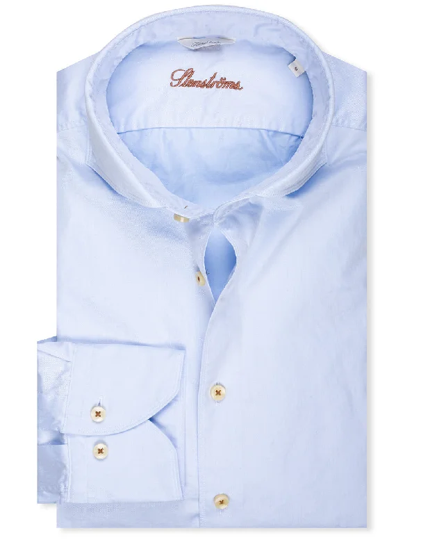 Men's Moisture - Wicking Performance Fabric Casual Shirts for Outdoor ActivitiesBlue Casual Twill Fitted Body Shirt Men's Moisture - Wicking Performance Fabric Casual Shirts for Outdoor ActivitiesBlue Casual Twill Fitted Body Shirt