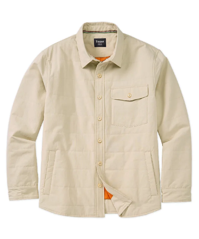Bomber men jackets with ribbed cuffs for a classic 80s styleCotton Quilted Shirt Jacket Bomber men jackets with ribbed cuffs for a classic 80s styleCotton Quilted Shirt Jacket