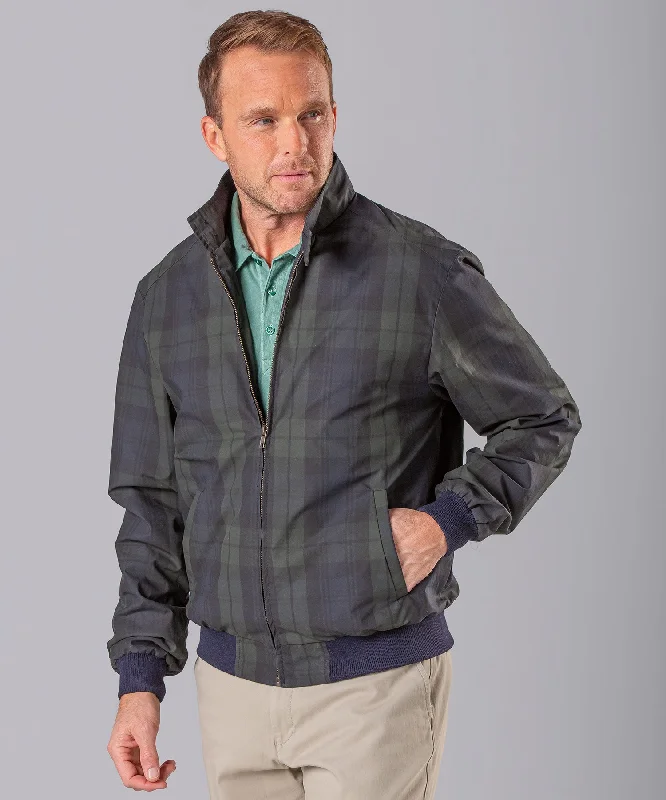 Denim men jackets with embroidered patches for a personalized touchAlan Paine of England Letson Check Bomber Jacket Denim men jackets with embroidered patches for a personalized touchAlan Paine of England Letson Check Bomber Jacket