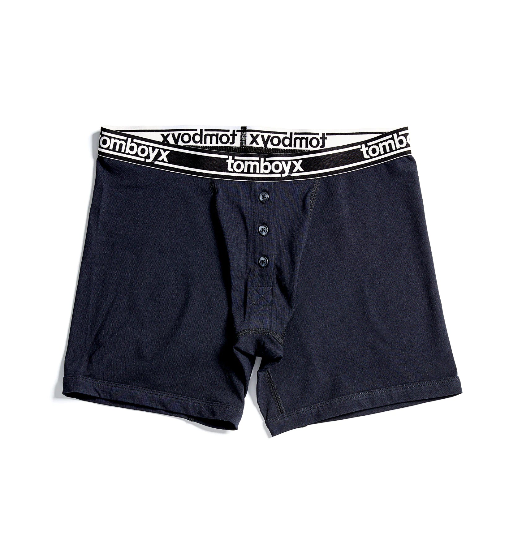 Men's boxer briefs with a quick - drying lining​6" Fly Boxer Briefs - Black Logo