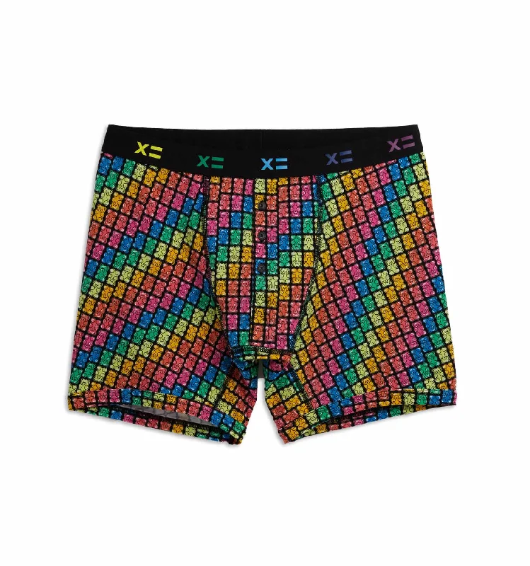 Men's boxer briefs with a tag - less design6" Fly Packing Boxer Briefs - Gimme Gummies Men's boxer briefs with a tag - less design6" Fly Packing Boxer Briefs - Gimme Gummies
