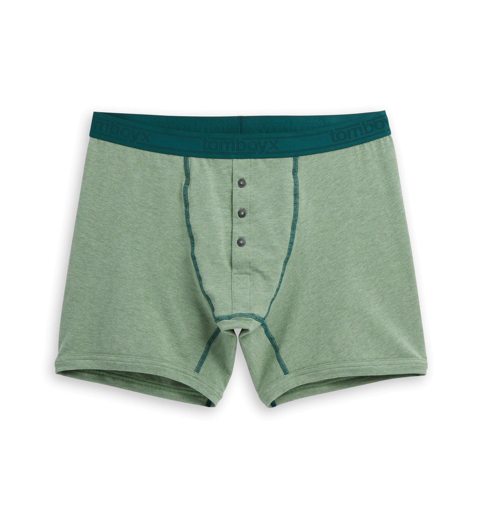 Men's boxer briefs with a long - lasting elastic6" Fly Packing Boxer Briefs - Pine Heather Men's boxer briefs with a long - lasting elastic6" Fly Packing Boxer Briefs - Pine Heather