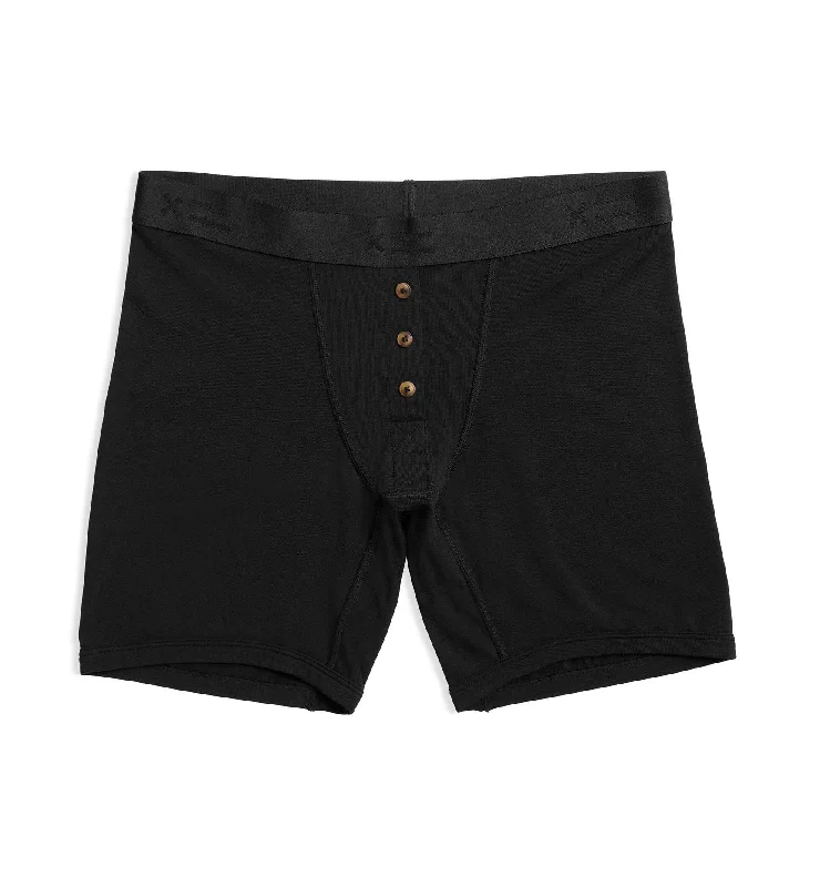 Men's boxer briefs with a no - ride - up design6" Fly Boxer Briefs - TENCEL™ Modal Black Men's boxer briefs with a no - ride - up design6" Fly Boxer Briefs - TENCEL™ Modal Black
