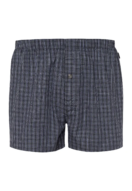 Men's boxer briefs with a moisture - repellent finishFancy Woven Boxer | Casual Check 74013-2385 Men's boxer briefs with a moisture - repellent finishFancy Woven Boxer | Casual Check 74013-2385