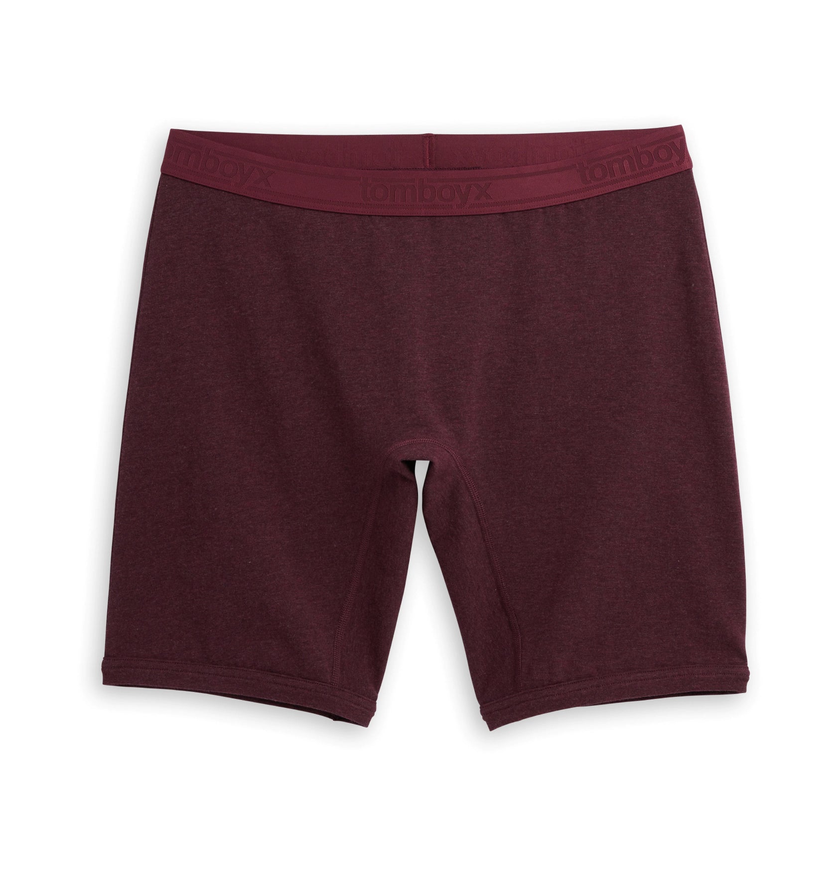 Men's boxer briefs with a moisture - wicking lining9" Boxer Briefs - Black Cherry Heather Men's boxer briefs with a moisture - wicking lining9" Boxer Briefs - Black Cherry Heather
