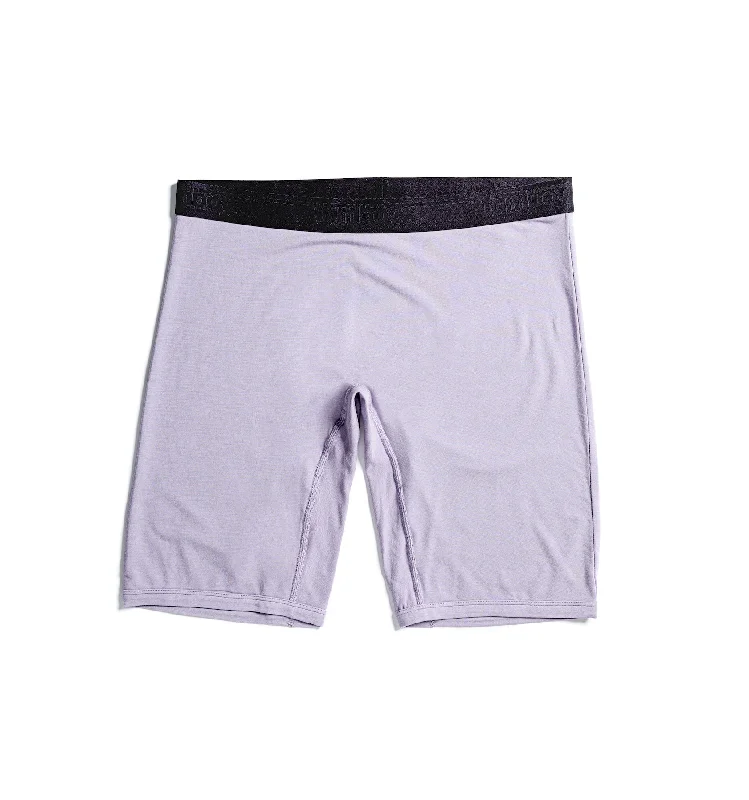 Men's boxer briefs with a double - stitched construction9" Boxer Briefs - TENCEL™ Modal Lavender Gray Men's boxer briefs with a double - stitched construction9" Boxer Briefs - TENCEL™ Modal Lavender Gray