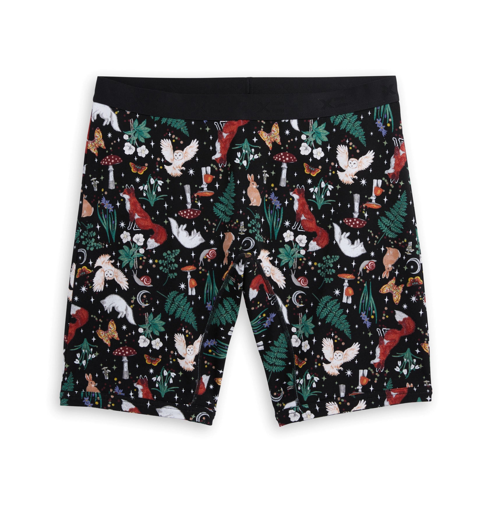 Men's boxer briefs with a stretch - woven fabric​9" Boxer Briefs - Woodland Tapestry