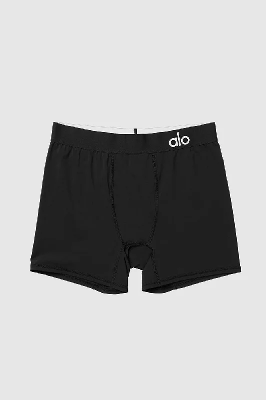 Men's boxer briefs with a non - slip waistband​Hero Performance Boxer - Black