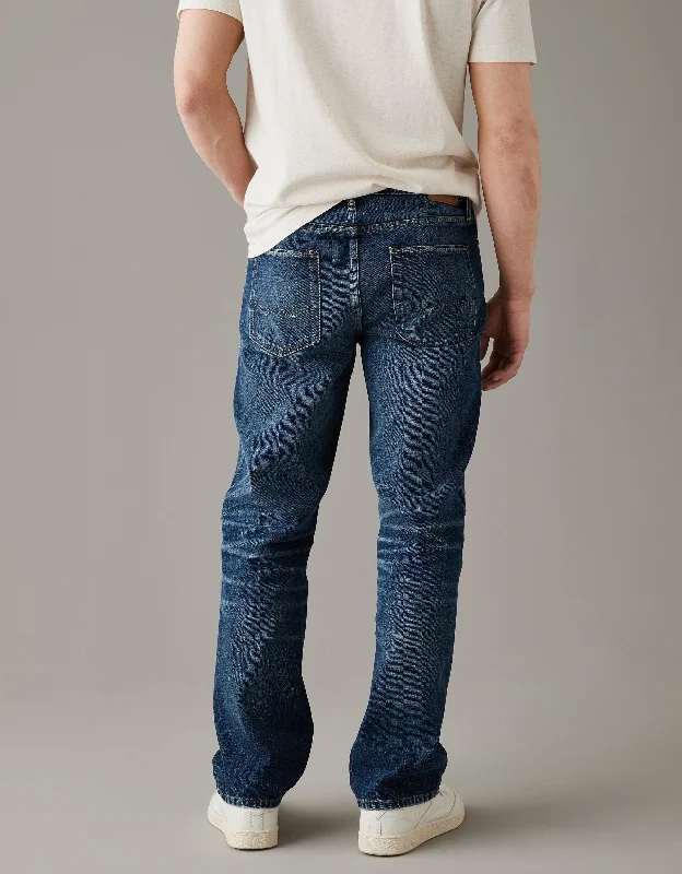 Men's Jeans with a Cargo - Inspired Knee Pocket for Extra StorageAE Original Bootcut Jean Men's Jeans with a Cargo - Inspired Knee Pocket for Extra StorageAE Original Bootcut Jean