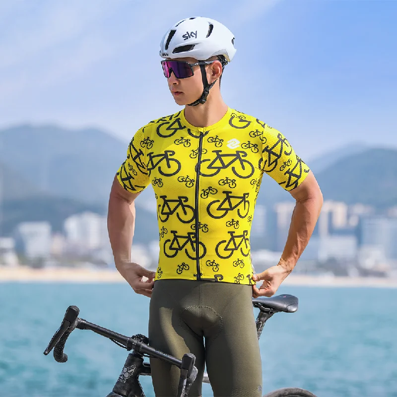Men's Authentic Soccer Jerseys of National Teams for International Football EventsAll Day SS Bicycle Jersey Men's Authentic Soccer Jerseys of National Teams for International Football EventsAll Day SS Bicycle Jersey