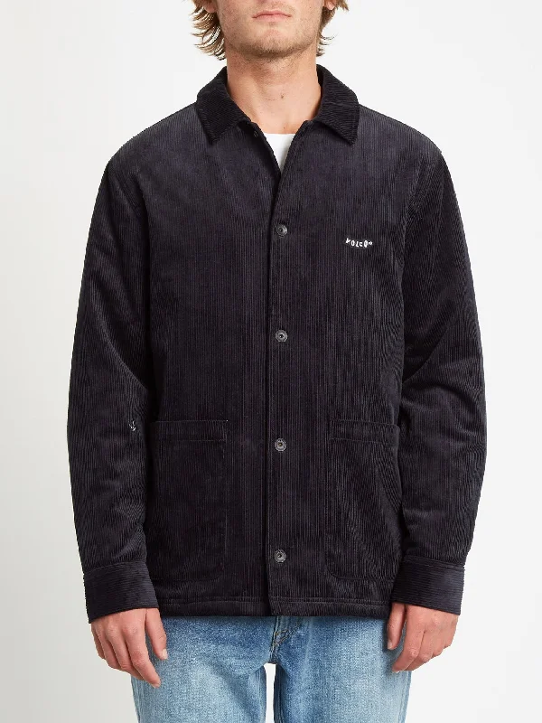 Denim men jackets with embroidered patches for a personalized touchBenvord Jacket - BLACK Denim men jackets with embroidered patches for a personalized touchBenvord Jacket - BLACK