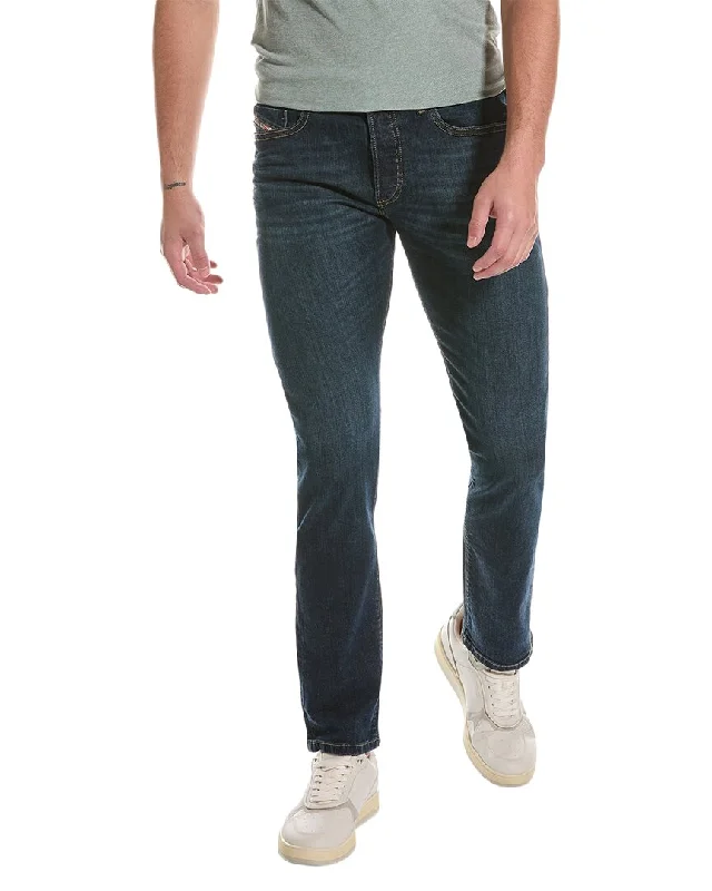 Men's Low - Rise Jeans in a Light Wash for a Casual and Youthful LookDiesel Buster Medium Wash Slim Straight Jean Men's Low - Rise Jeans in a Light Wash for a Casual and Youthful LookDiesel Buster Medium Wash Slim Straight Jean