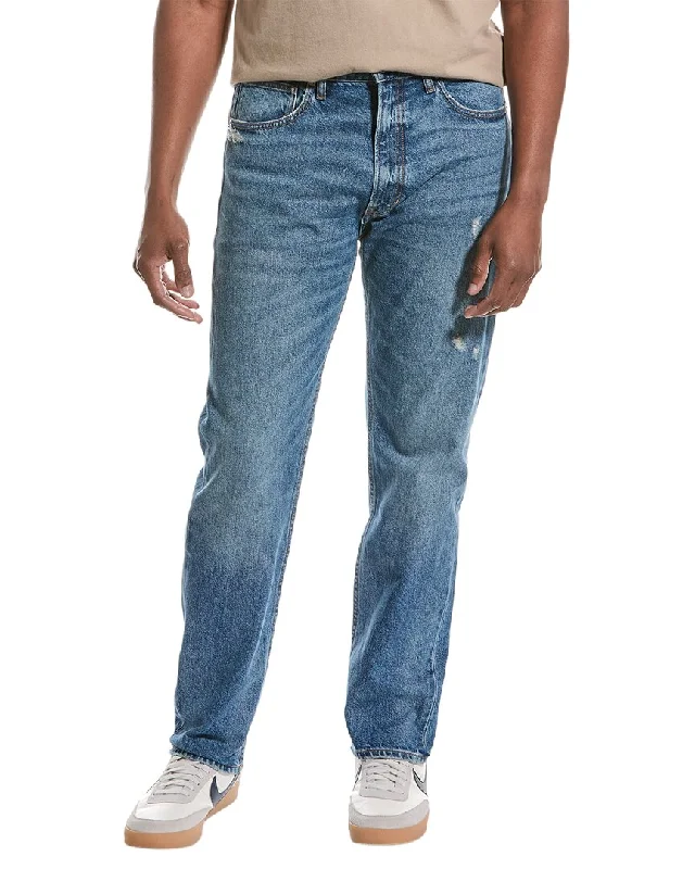 Men's Jeans with a Zip - Off Lower Leg for Convertible StyleVince Loose Fit Vintage Blue Wash Jean Men's Jeans with a Zip - Off Lower Leg for Convertible StyleVince Loose Fit Vintage Blue Wash Jean