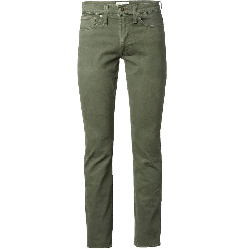 Men's Jeans with a Cargo - Inspired Knee Pocket for Extra StorageMens Mid-Rise Straight Leg Slim Jeans Men's Jeans with a Cargo - Inspired Knee Pocket for Extra StorageMens Mid-Rise Straight Leg Slim Jeans