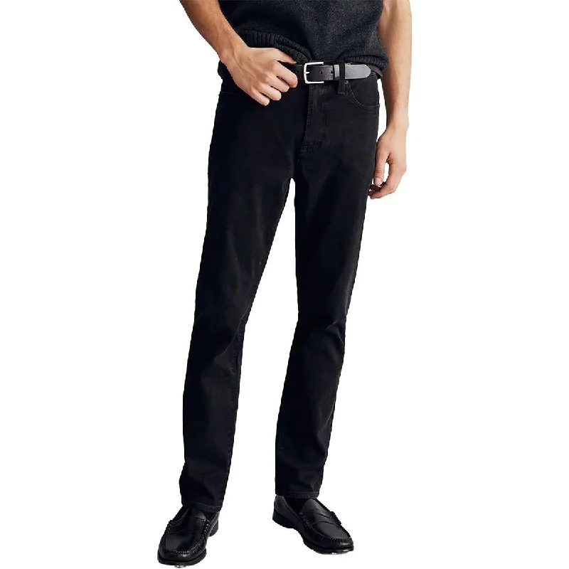 Men's Jeans with a Zip - Off Lower Leg for Convertible StyleMens Mid-Rise Stretch Slim Jeans Men's Jeans with a Zip - Off Lower Leg for Convertible StyleMens Mid-Rise Stretch Slim Jeans