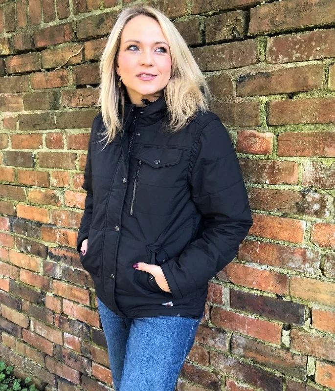 Hooded men jackets with a detachable faux - fur trim for added warmthBlack Rain Defender Jacket Hooded men jackets with a detachable faux - fur trim for added warmthBlack Rain Defender Jacket