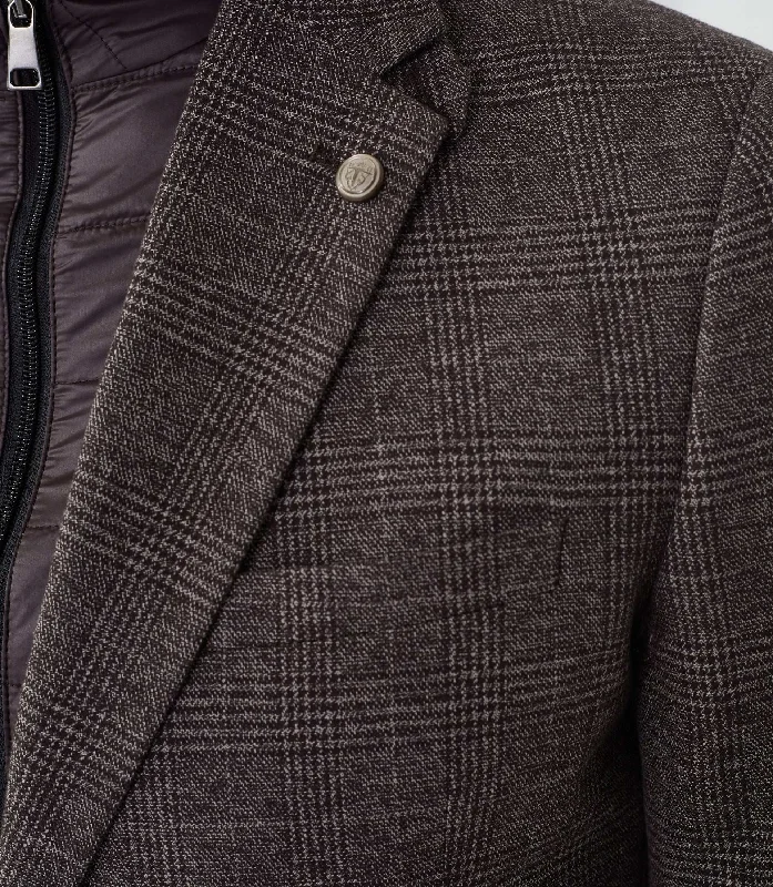 Men's Lightweight Linen - Blend Blazer in Beige for a Casual and Comfortable Summer EnsembleVeste casual à empiècement amovible marron "Impertinent" Men's Lightweight Linen - Blend Blazer in Beige for a Casual and Comfortable Summer EnsembleVeste casual à empiècement amovible marron "Impertinent"