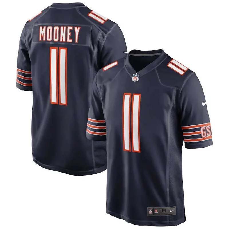 Men's Custom - Printed Baseball Jerseys with Player Names and Numbers for Personalized StyleChicago Bears Darnell Mooney Home Game Replica Jersey