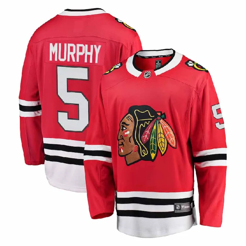 Men's Basketball Jerseys in Sleeveless Design for Enhanced Mobility on the CourtChicago Blackhawks Connor Murphy Home Breakaway Jersey w/ Authentic Lettering Men's Basketball Jerseys in Sleeveless Design for Enhanced Mobility on the CourtChicago Blackhawks Connor Murphy Home Breakaway Jersey w/ Authentic Lettering
