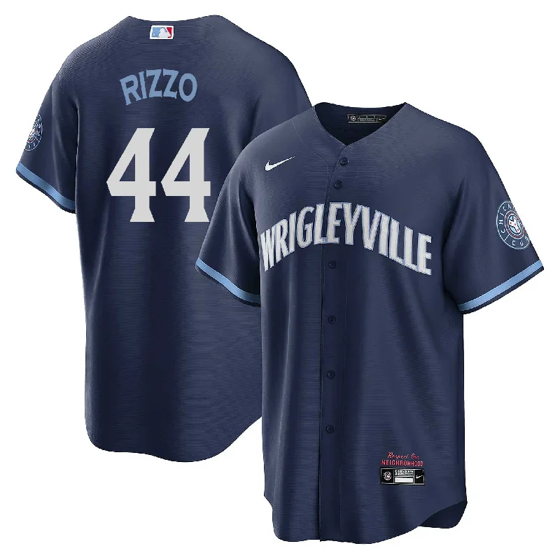 Men's Retro Hockey Jerseys with Classic Stripes and Logos for a Nostalgic Hockey AestheticChicago Cubs Anthony Rizzo Nike City Connect Vapor Limited Jersey