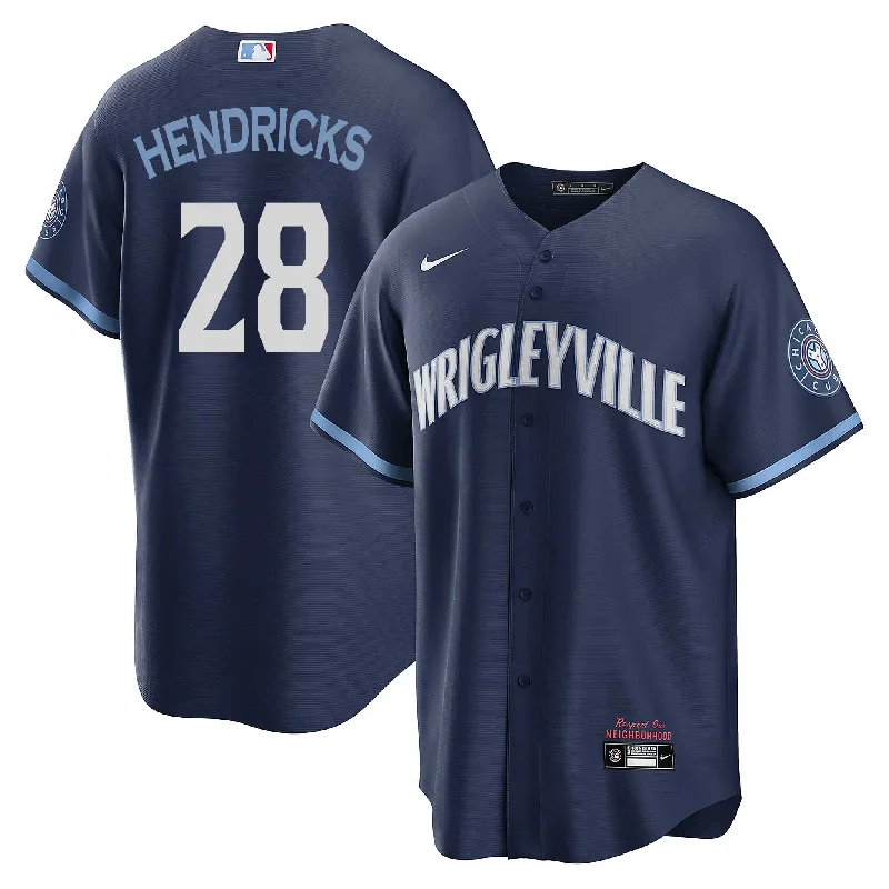 Men's Custom - Printed Baseball Jerseys with Player Names and Numbers for Personalized StyleChicago Cubs Kyle Hendricks Nike City Connect Vapor Limited Jersey