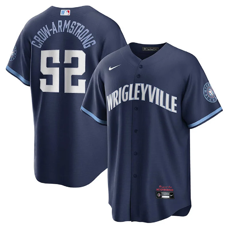 Men's Football Jerseys with Embroidered Club Badges for a Premium and Authentic AppealChicago Cubs Pete Crow-Armstrong Nike City Connect Vapor Limited Jersey